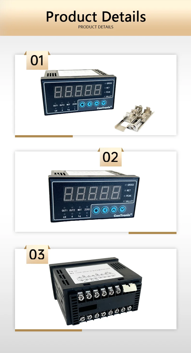 Load Cell Sensor Planar Diaphragm Weight Sensor & Display Instrument 10KG 20KG 50KG 100KG 200KG for Education Science Technology