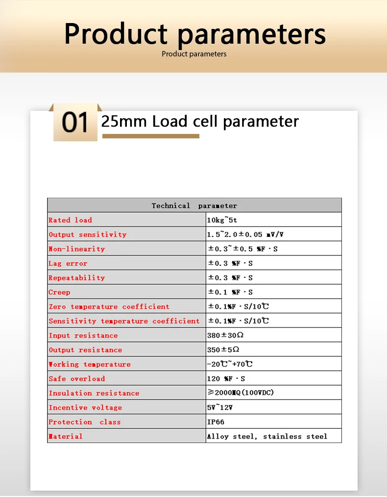 Load Cell Sensor Planar Diaphragm Weight Sensor & Display Instrument 10KG 20KG 50KG 100KG 200KG for Education Science Technology