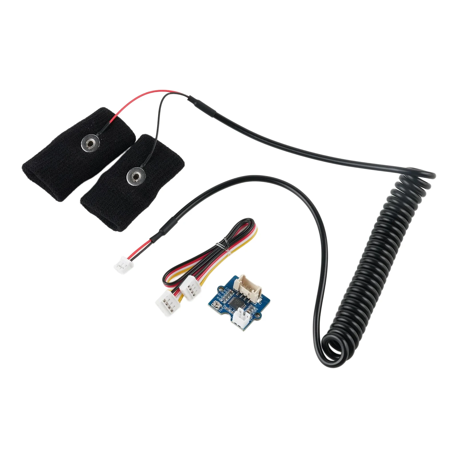 Galvanic Skin Response Skin Current Sensor GSR Kit Resistance Electrical Conductivity Fingertip Grove Detection Module