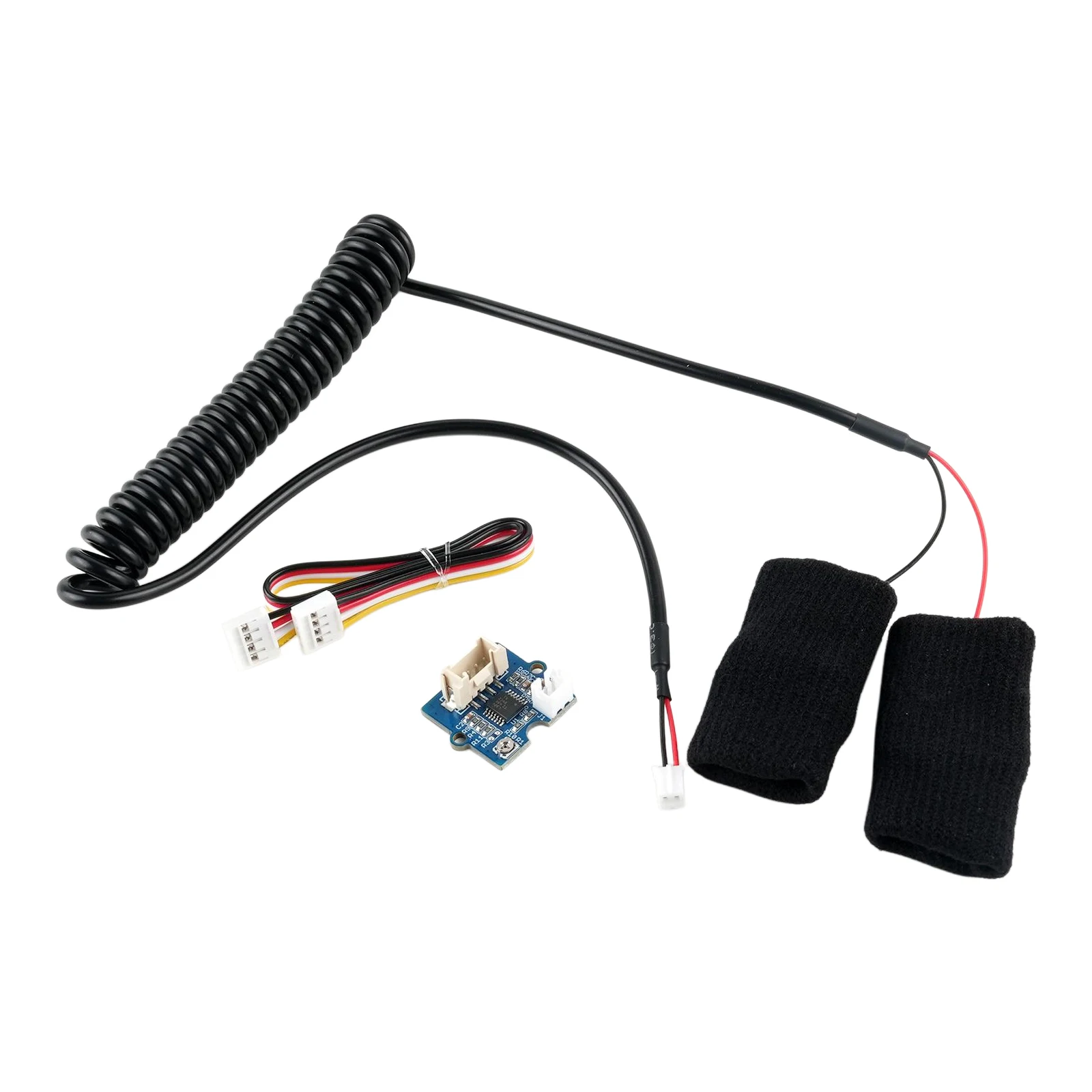 Galvanic Skin Response Skin Current Sensor GSR Kit Resistance Electrical Conductivity Fingertip Grove Detection Module