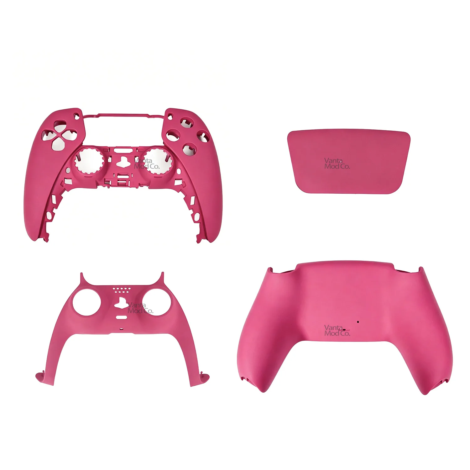 High-quality Case for PS5 V1 PS5 Controller DIY Kit Includes Front Cover Back Cover Trim Strips and V1 Touchpad
