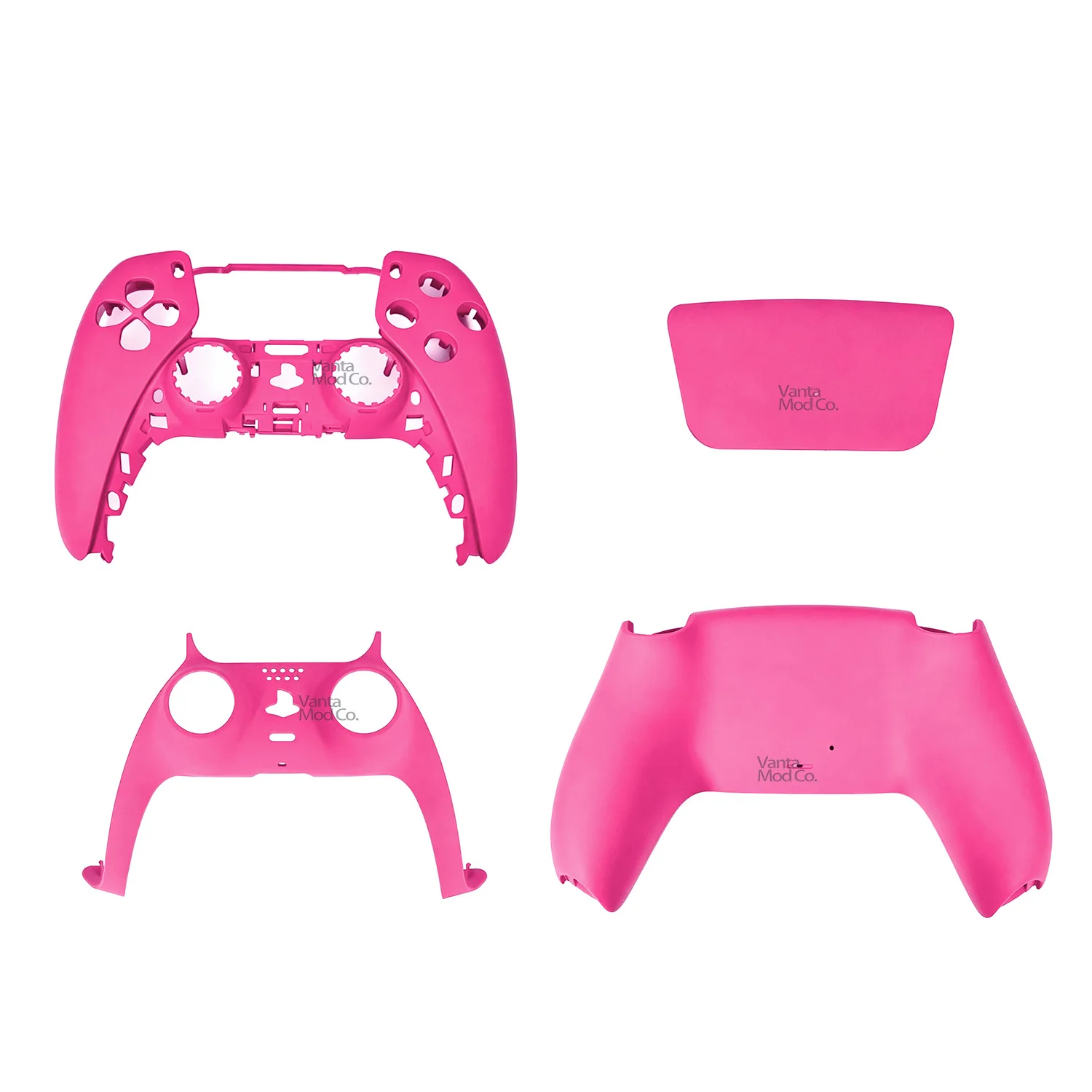 High-quality Case for PS5 V1 PS5 Controller DIY Kit Includes Front Cover Back Cover Trim Strips and V1 Touchpad