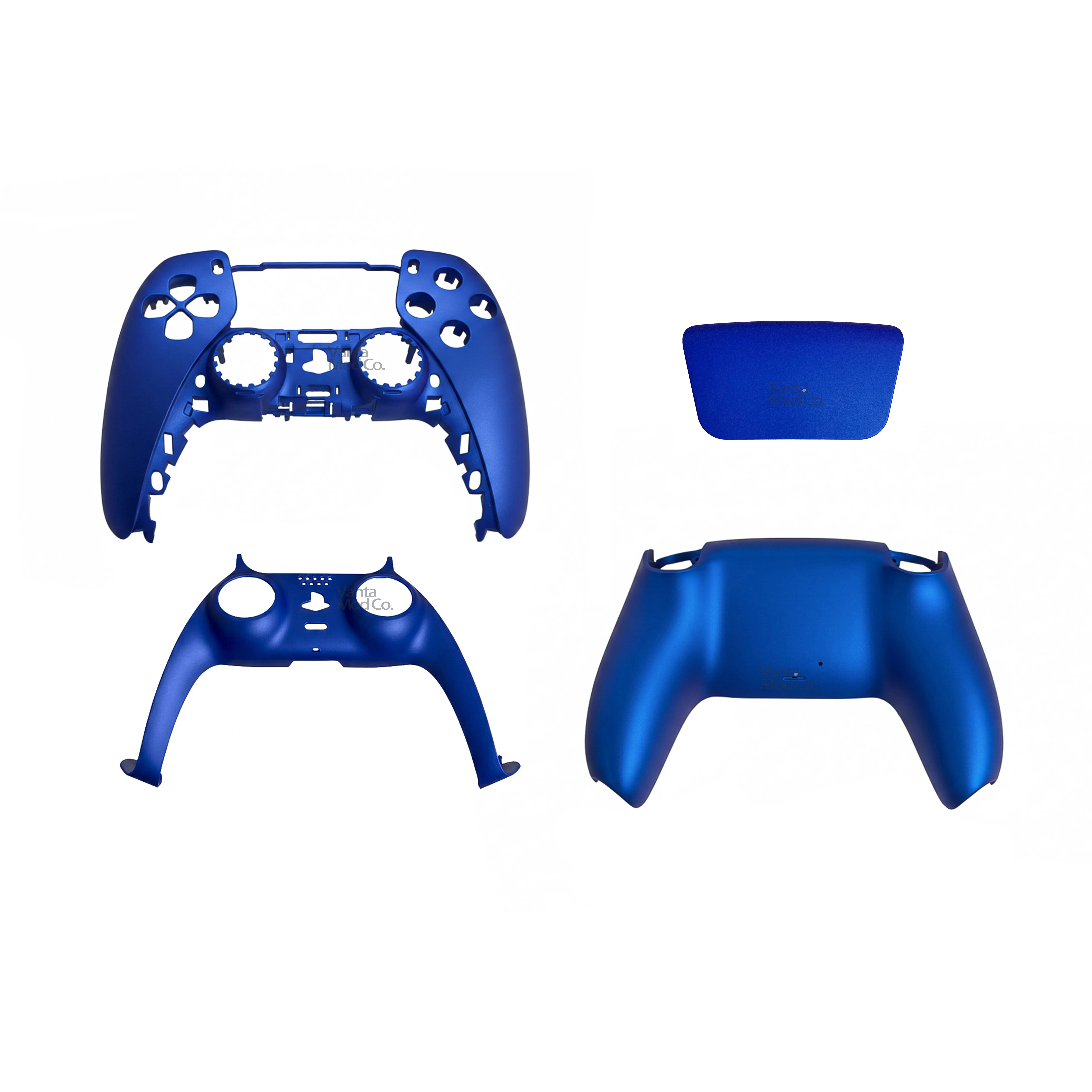 High-quality Case for PS5 V1 PS5 Controller DIY Kit Includes Front Cover Back Cover Trim Strips and V1 Touchpad