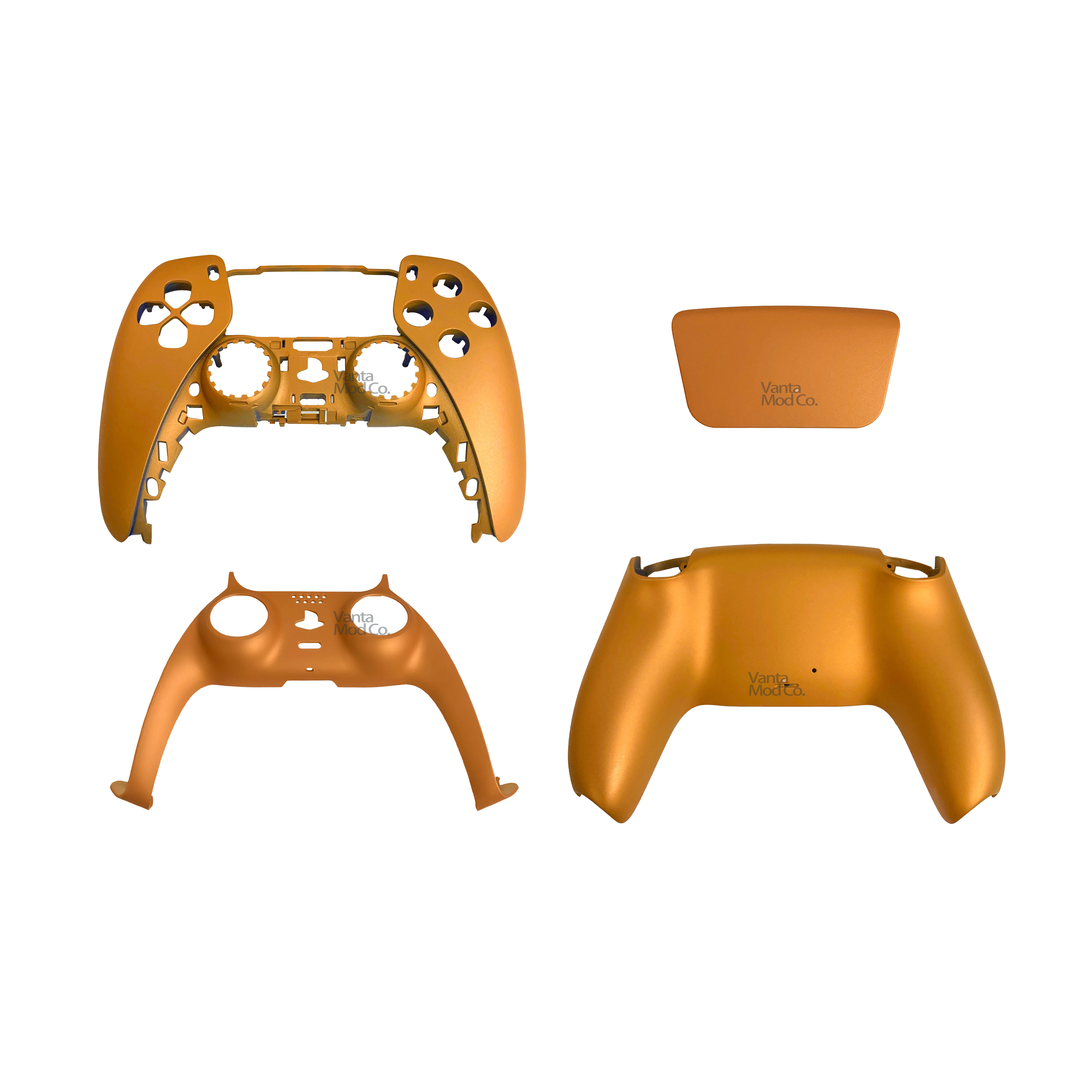 High-quality Case for PS5 V1 PS5 Controller DIY Kit Includes Front Cover Back Cover Trim Strips and V1 Touchpad
