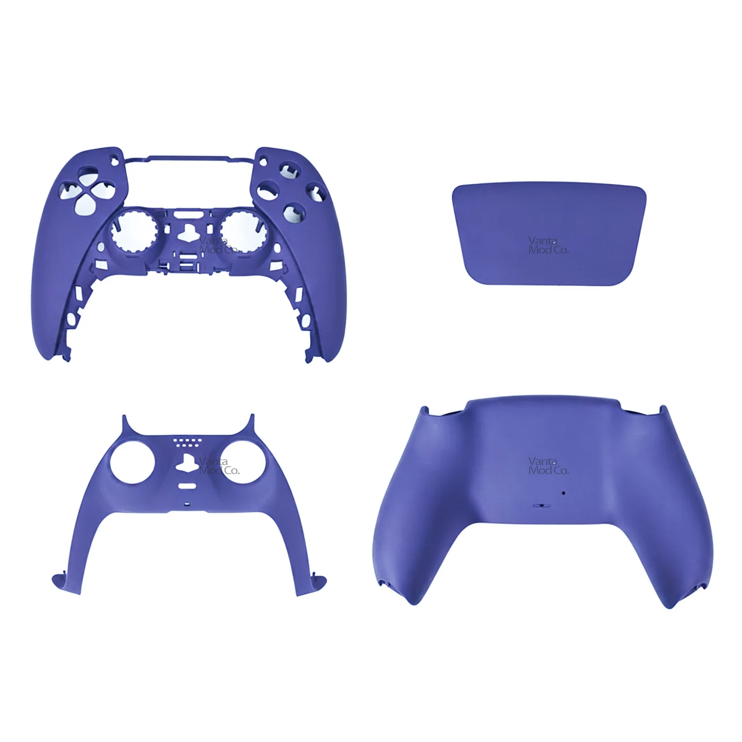 High-quality Case for PS5 V1 PS5 Controller DIY Kit Includes Front Cover Back Cover Trim Strips and V1 Touchpad