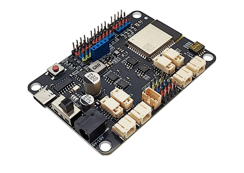 Maker-ESP32-pro 2.4GHz WiFi & Bluetooth ESP32-WROOM-32E 6-16V 3A High-Current USB-C Motor Driver (4 Encoder or 4 DC/4 Servo)