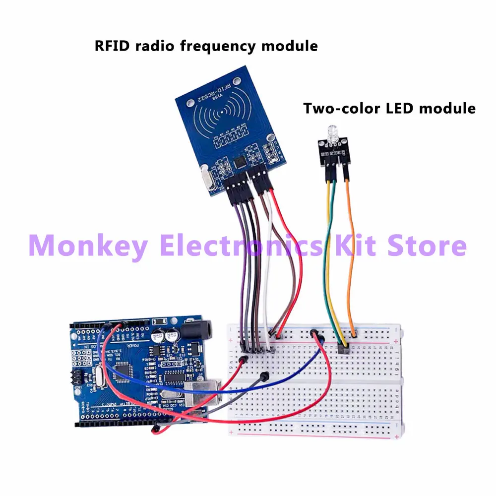 Electronic Starter Learning DIY Kit for arduino UNO R3 Electronic Moudle 830-hole Breadboard 1602 LCD, DHT11 Sensor Upgraded Kit