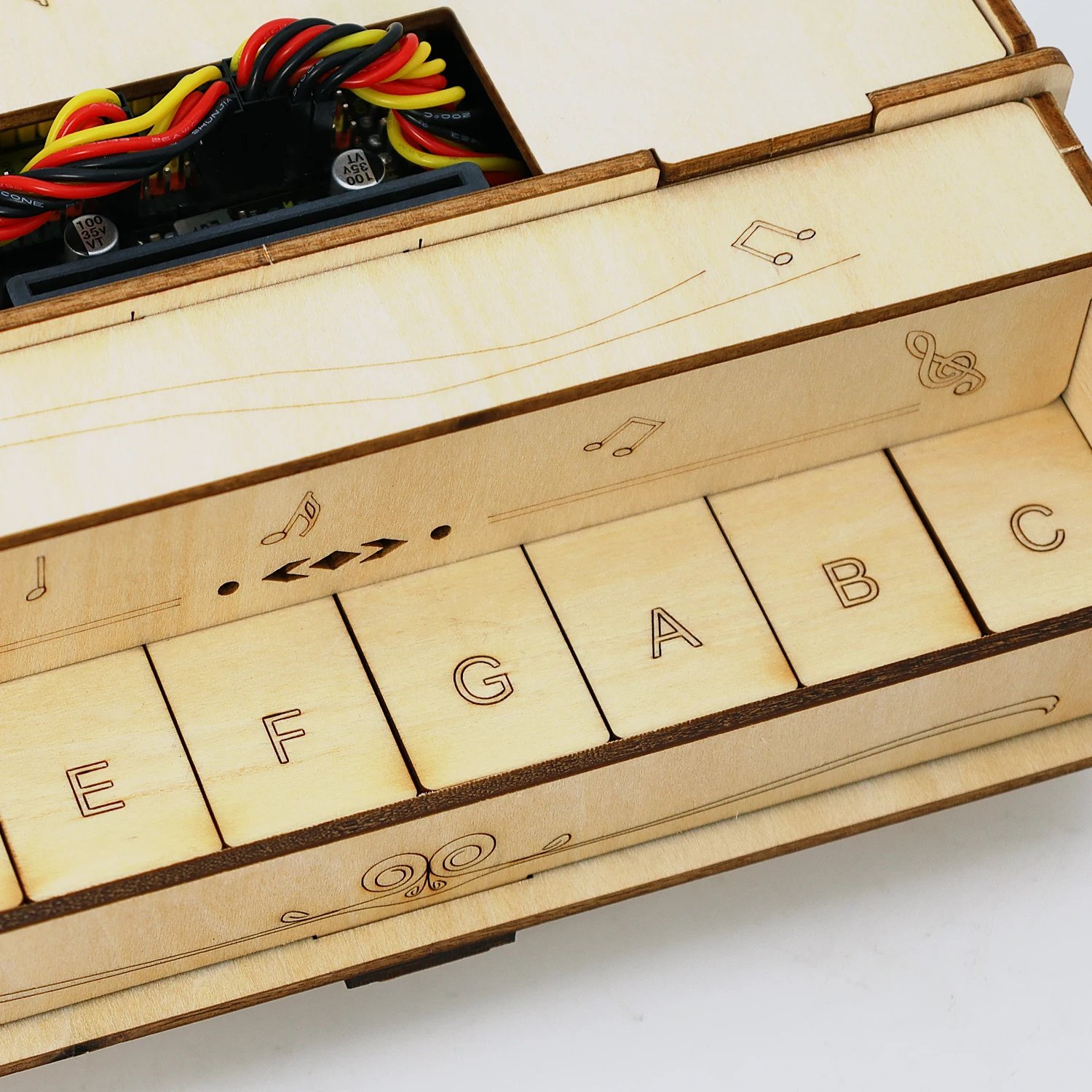 Keyestudio ESP32 Piano Learning Kit DIY Button STEM Programming Toys For Arduino DIY Starter Kit ForMicrobit V2 Kit Teenager Toy