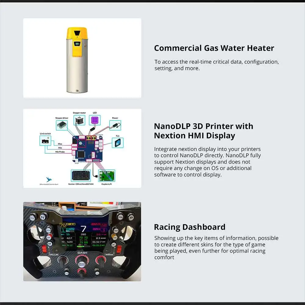 NEXTION Basic LCD Display Generic 2.4" 2.8" 3.2" 3.5" HMI TFT Intelligent 5V LCD Resistive Touch Display Free Debug Screen
