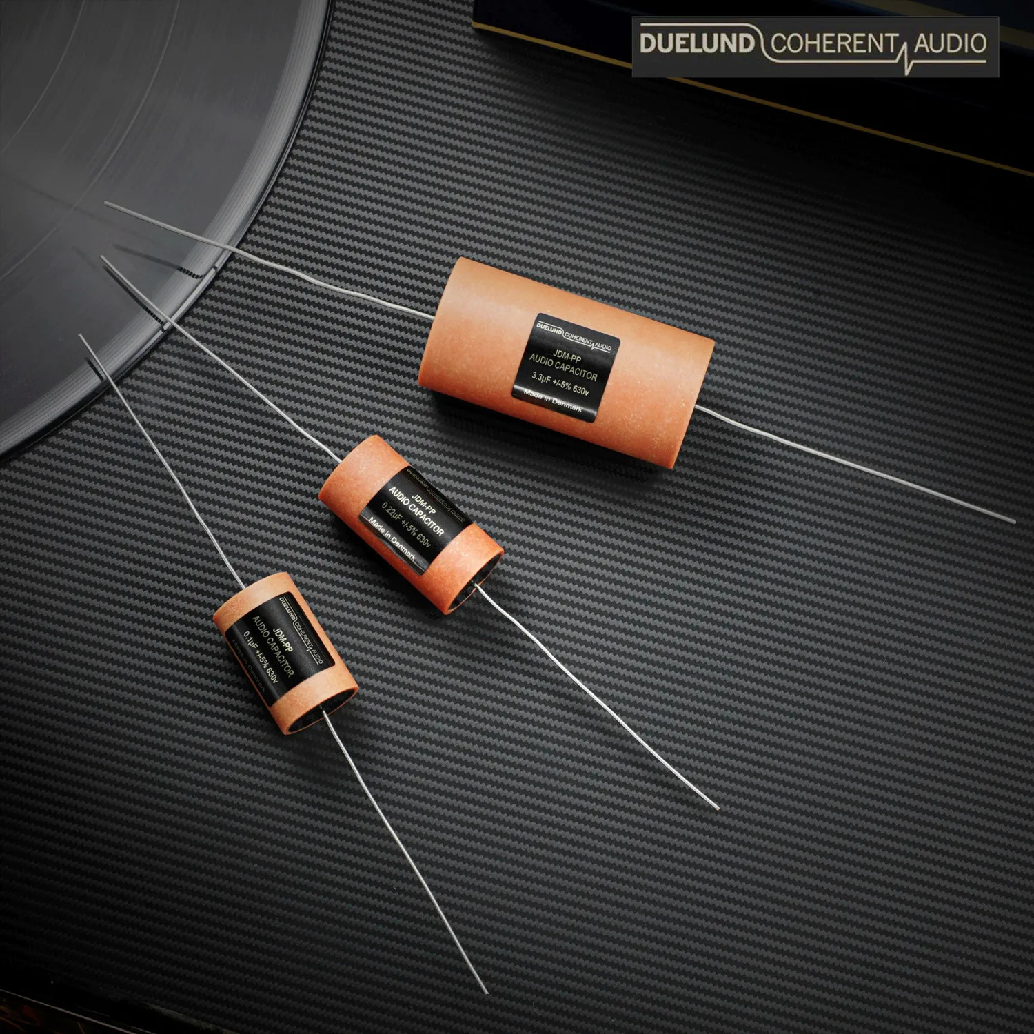 Original Danish DUELUND COHERENT AUDIO CAST PP 0.01UF~4.7UF630V axial polypropylene capacitor JDM-PP audio MKP Capacitor 1pcs