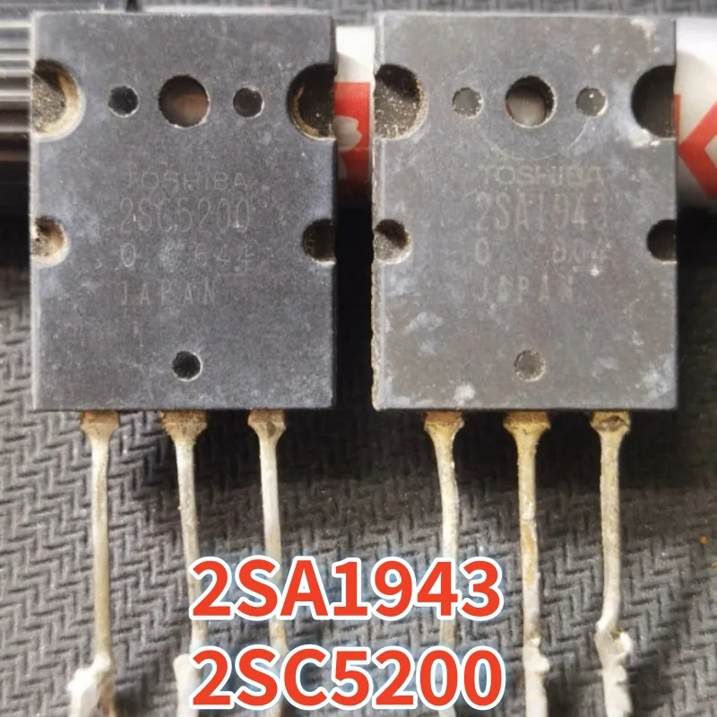 10pairs Original disassembly A1943 C5200 2SA1943 2SC5200