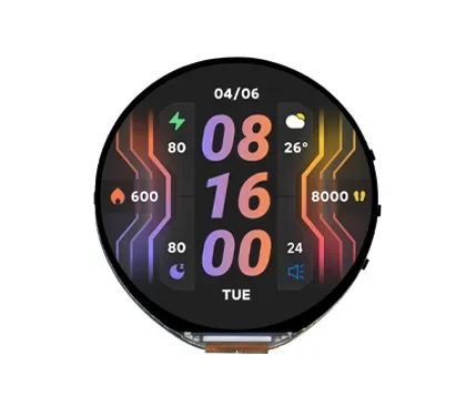 Waveshare ESP32-S3 1.85 inch IPS Round Display Development Board 360x360 TFT LCD Support WiFi Bluetooth for HMI/LVGL GUI/Arduino