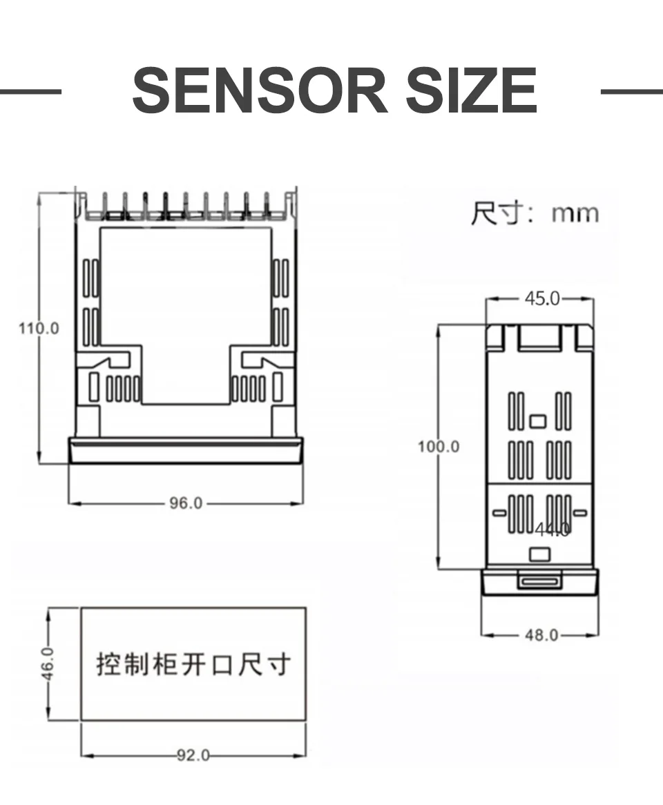 Weighing Sensor Indicator Transducer Display Unit Double 5-Digit Segment High Speed Acquisition Instrument for Load Cell