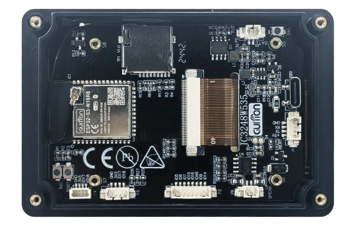 Guition HMI W5 ESP32-S3-N16R8 3.5 Inch 320x480 IPS LCD Display Module Touch Screen WiFi Bluetooth PSRAM Flash JC3248W535C_I_Y