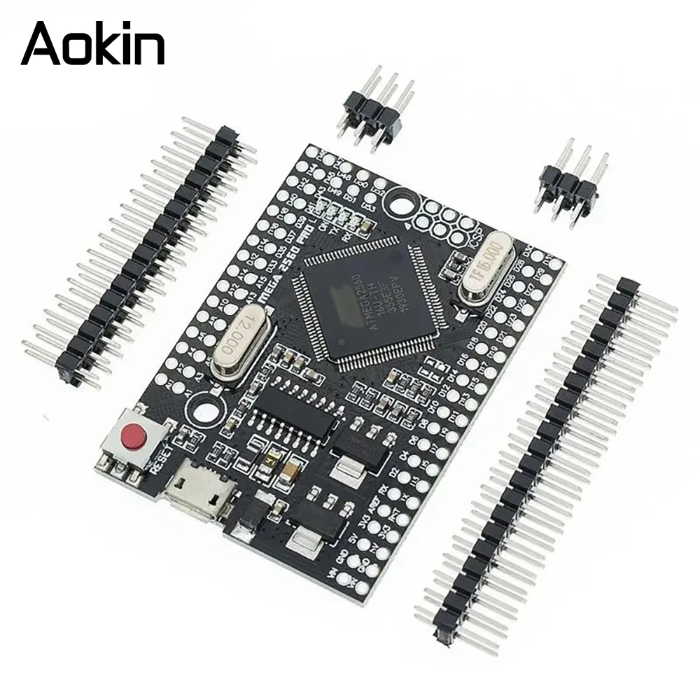 MEGA2560 MEGA 2560 R3 (ATmega2560-16AU CH340G) Pro mini MEGA2560 AVR USB board Development board MEGA2560 with Cable for arduino