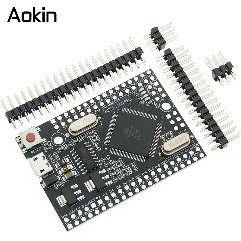MEGA2560 MEGA 2560 R3 (ATmega2560-16AU CH340G) Pro mini MEGA2560 AVR USB board Development board MEGA2560 with Cable for arduino