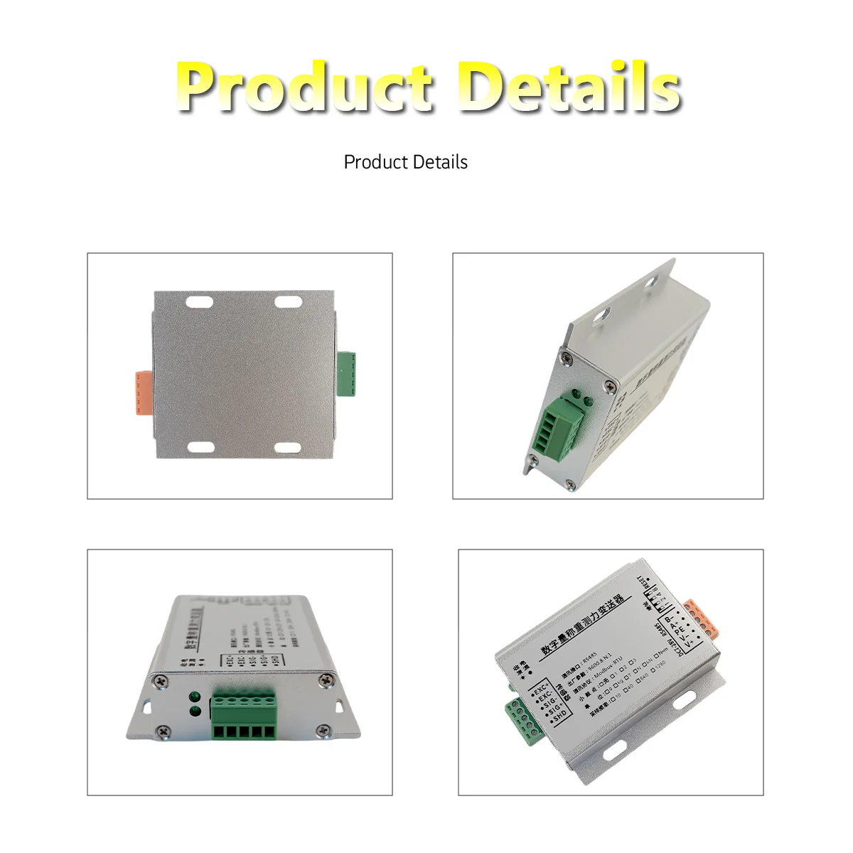 Miniature Load Cell with RS485 Digital Transmitter Modbus-RTU Output High Precision Pressure Sensor 500kg 1000kg 2000kg