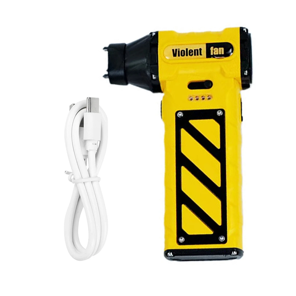 110000RPM Violent Blower Fan Electric Air Duster Adjustable wind speed Violent Blower Rechargeable with Light Car Cleaning