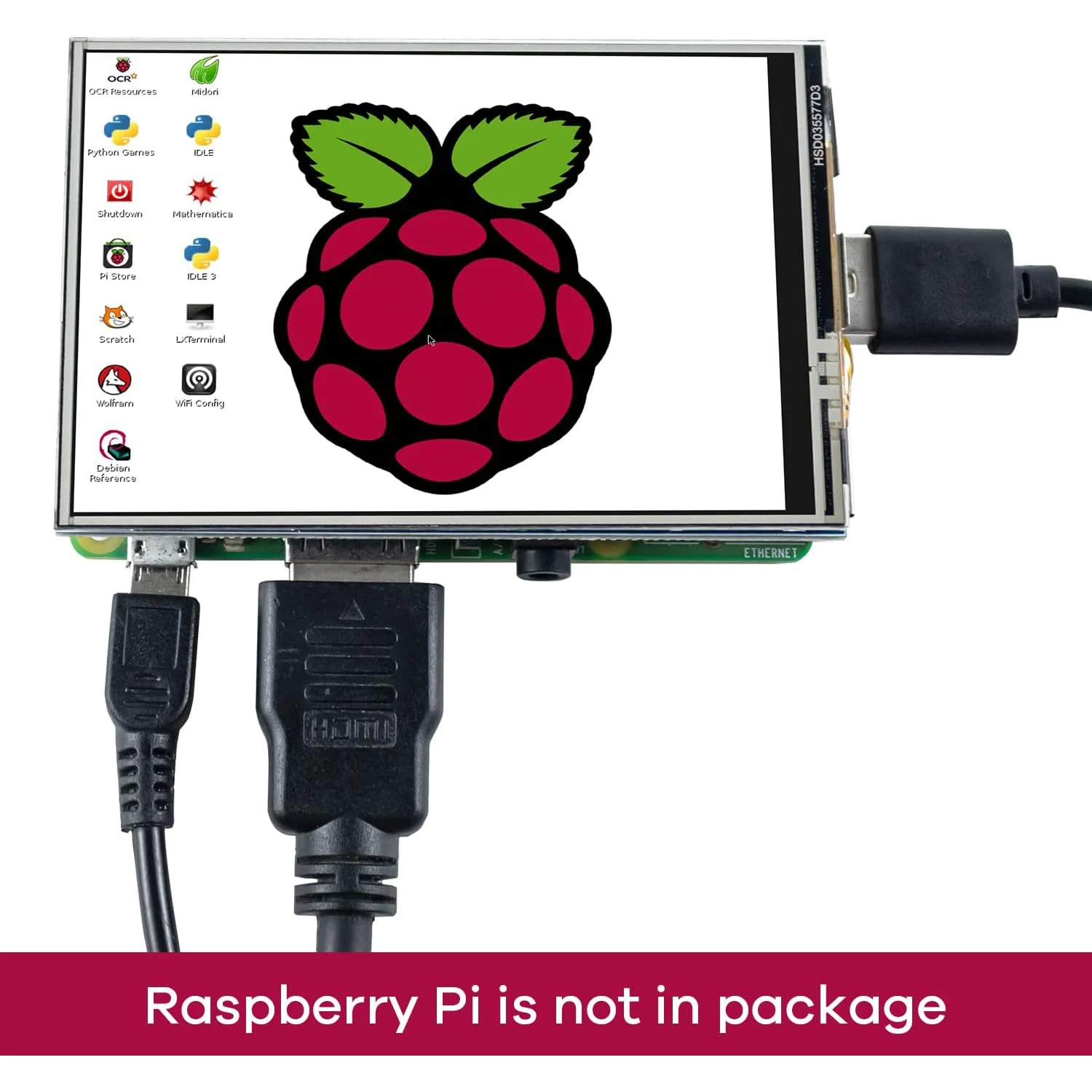3.5 inch for Raspberry Pi Display Module 3.5” Touch Screen 320×480 TFT Touch Screen Display with Touch Pen for Raspberry Pi A,