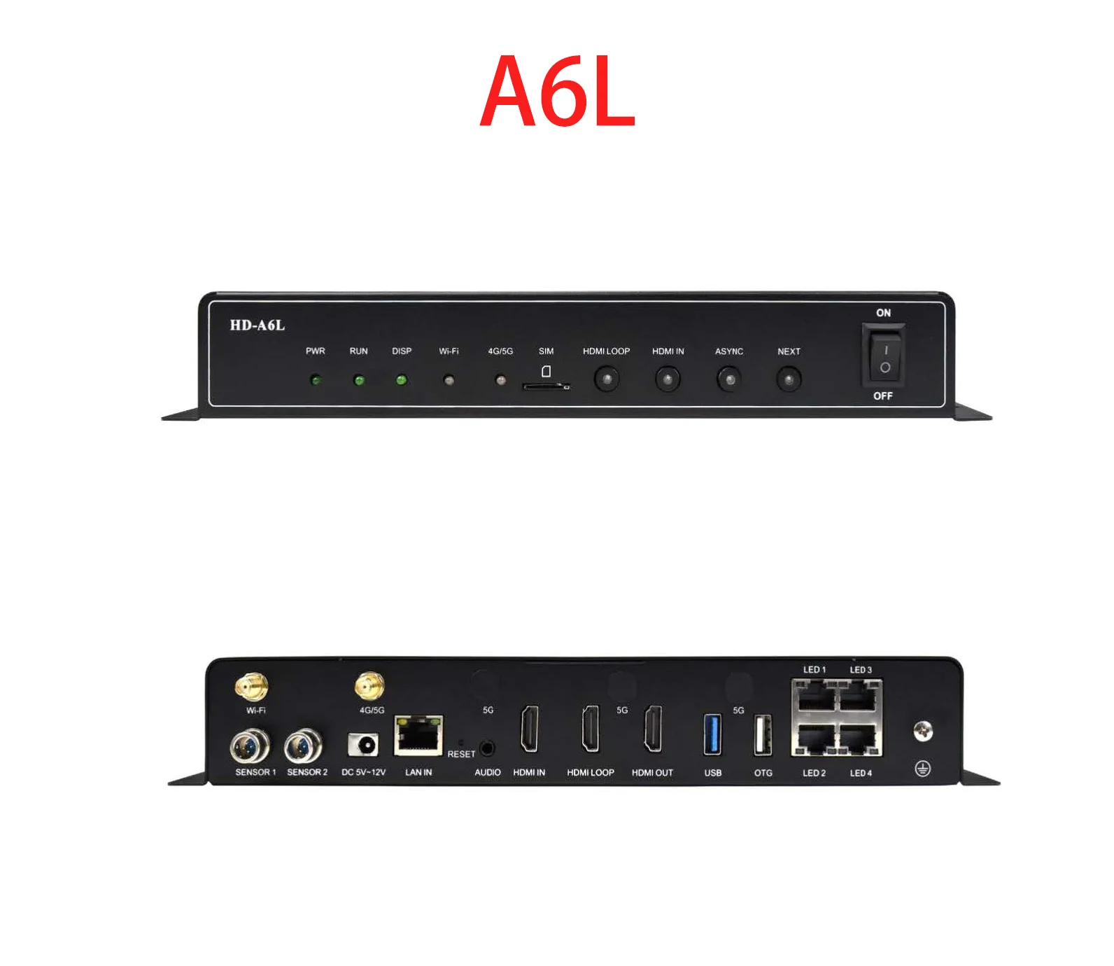 P1.25 P1.5 P1.8 P1.9 P2 P2.5 LED Video Wall Controller Sending Card Huidu Multimedia Player A4L A5L A6L
