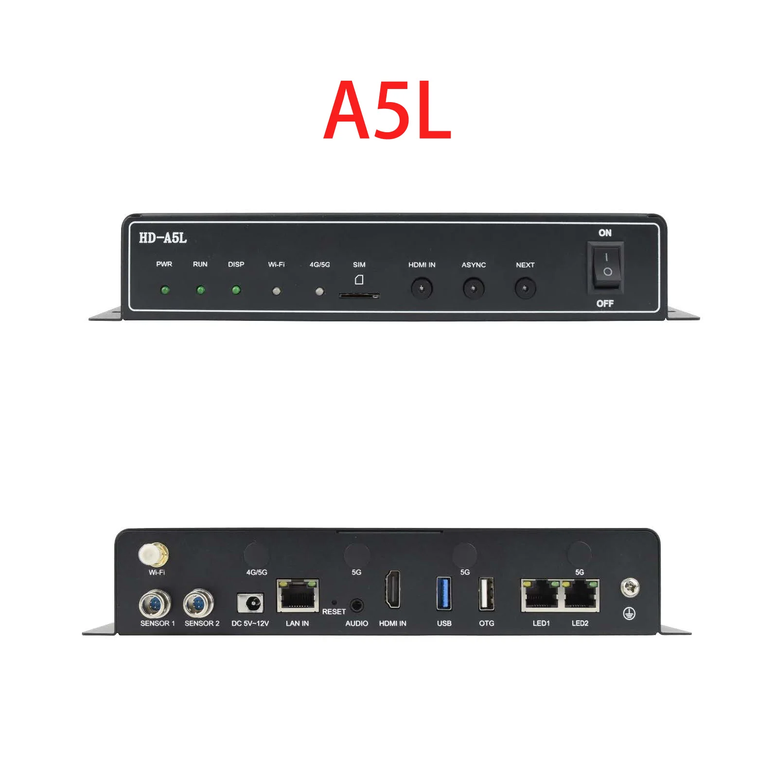 P1.25 P1.5 P1.8 P1.9 P2 P2.5 LED Video Wall Controller Sending Card Huidu Multimedia Player A4L A5L A6L