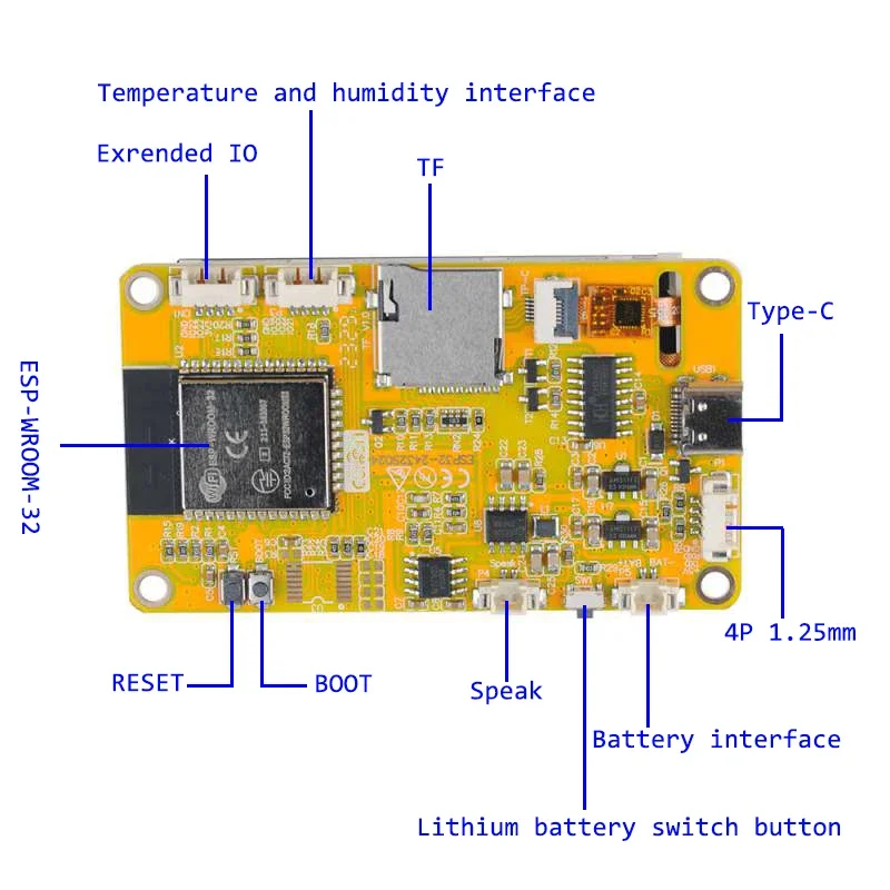 2.4" ESP32 Display Module 240x320 IPS TFT Capacitive Touch WiFi/BT ESP32-S3 for Arduino DIY Projects ESP32-2432S024C