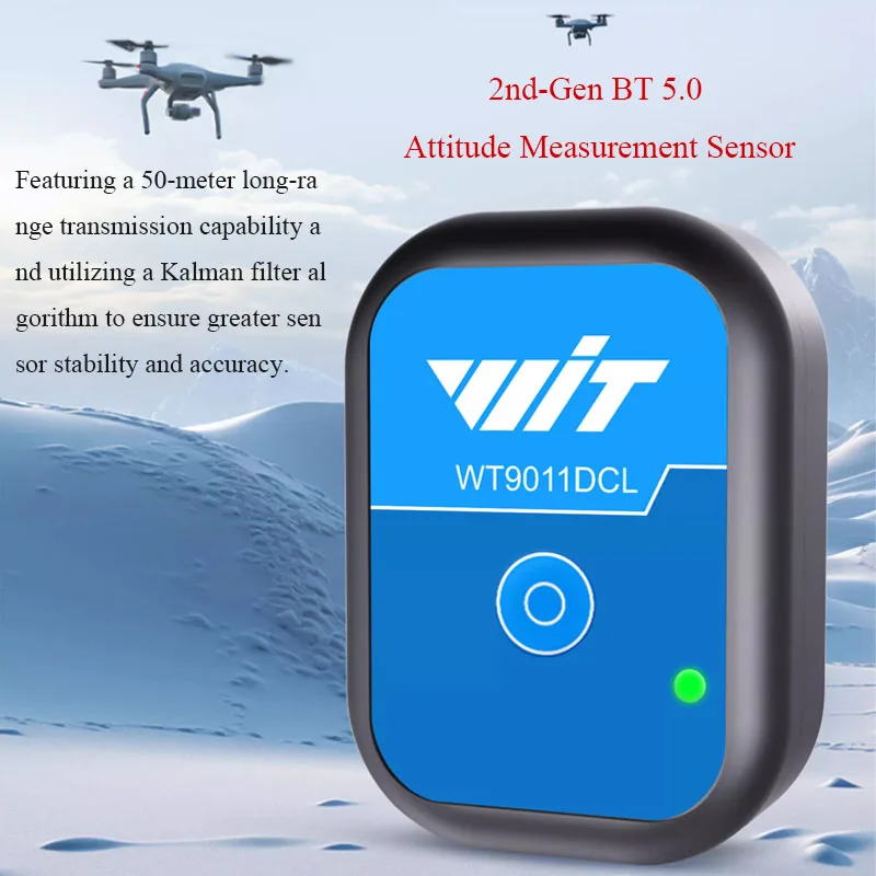 WT9011DCL-BT50 3-axis Accelerometer Gyroscope 9DOF Angle Sensor Electronic Compass Magnetometer Inclinometer Bluetooth 5.0