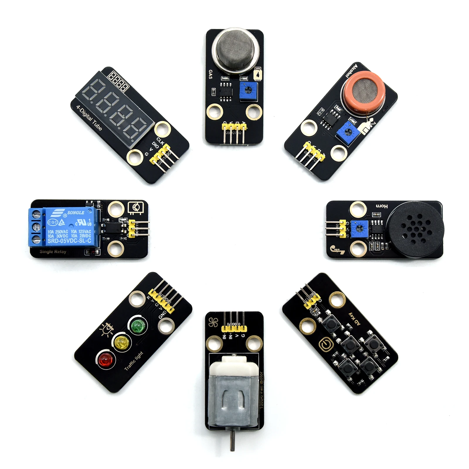 Keyestudio ESP32 42 in 1 Sensor Module Kit For ESP32 Diy Electronic Kit Support Arduino C And MicroPythoon (65 Projects)