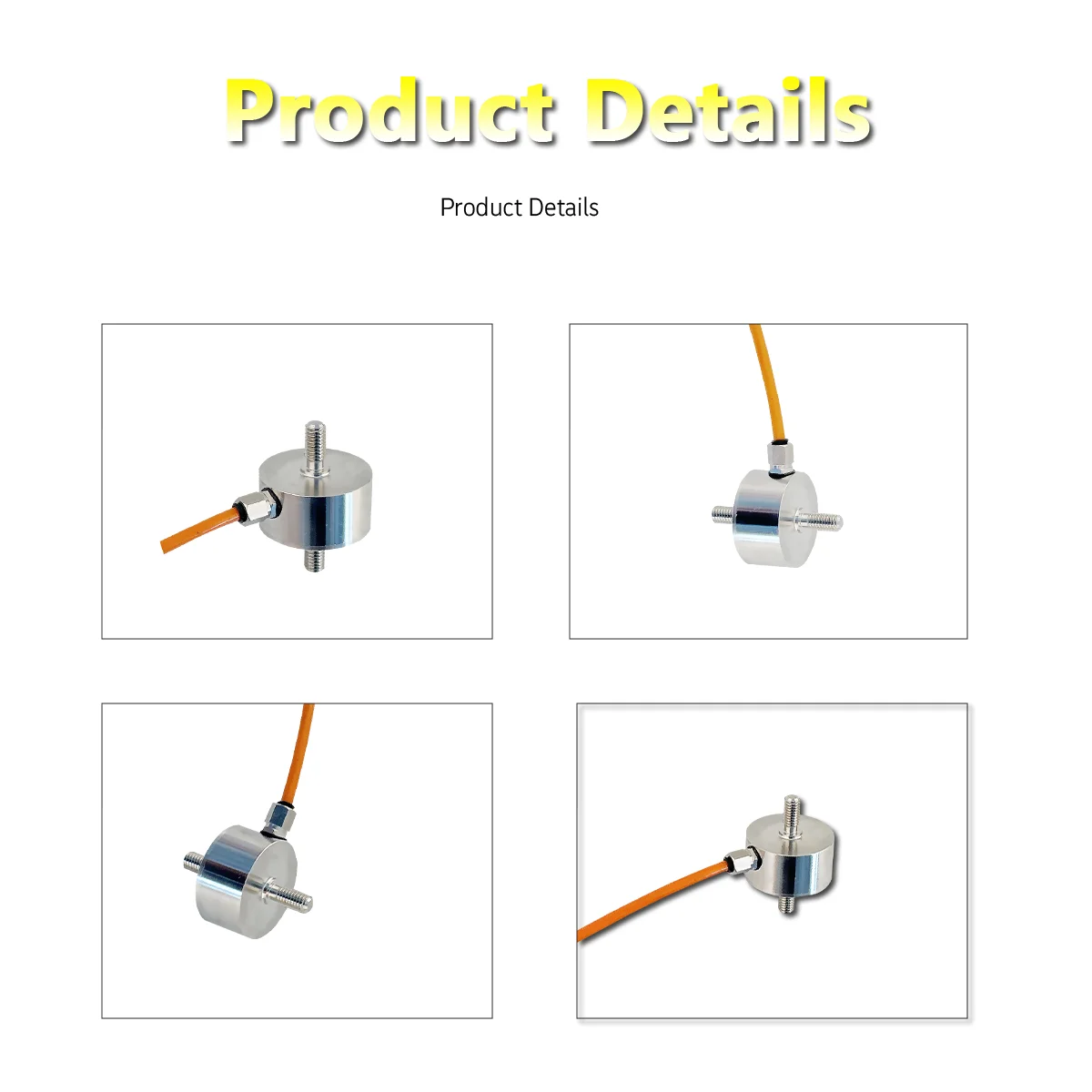Miniature Pull Pressure Sensor Kit with Weighing Display Meter Stainless Steel Tension Sensor 2-way  Relay Output 220V