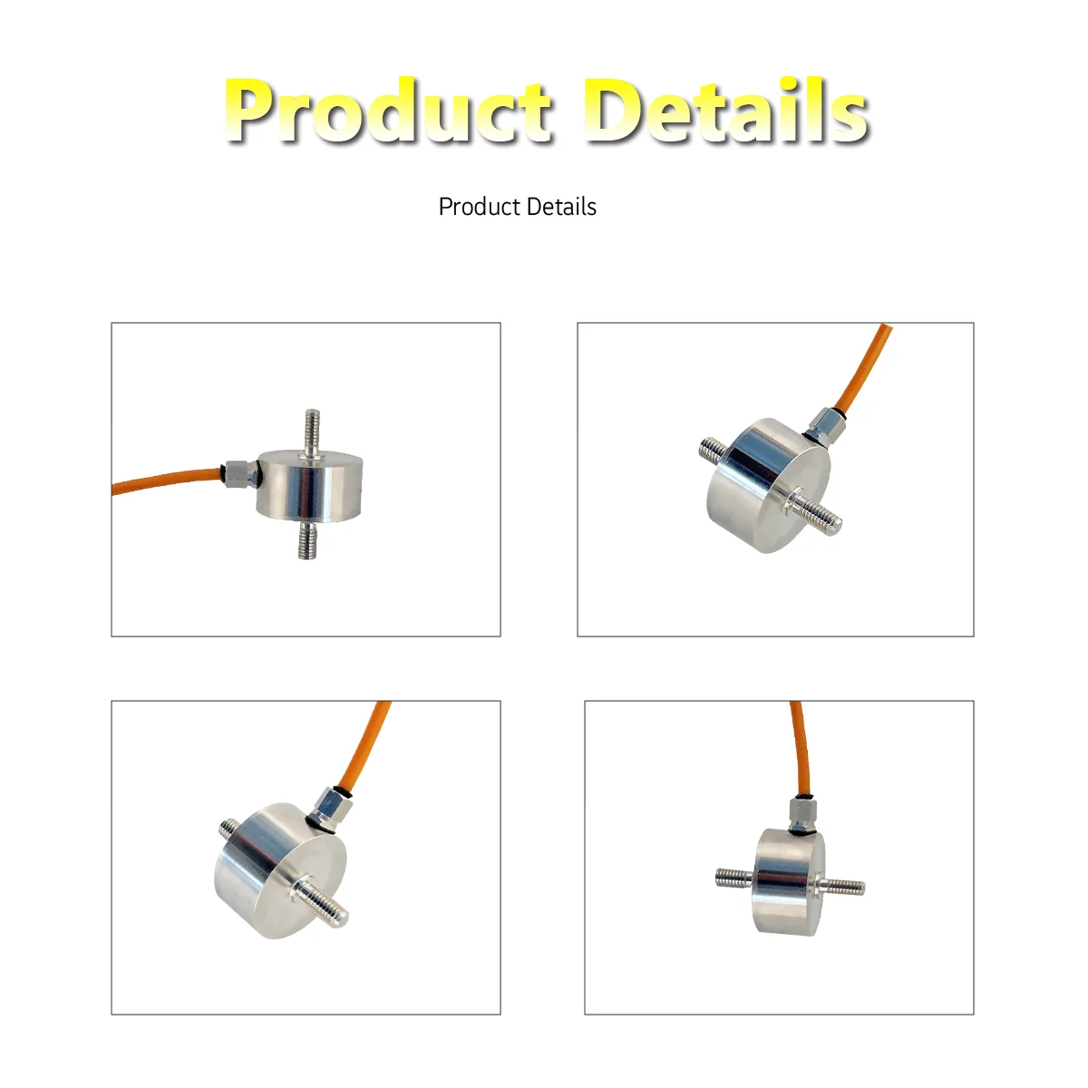 Miniature Pull Pressure Sensor Kit with Weighing Display Meter Stainless Steel Tension Sensor 2-way  Relay Output 220V