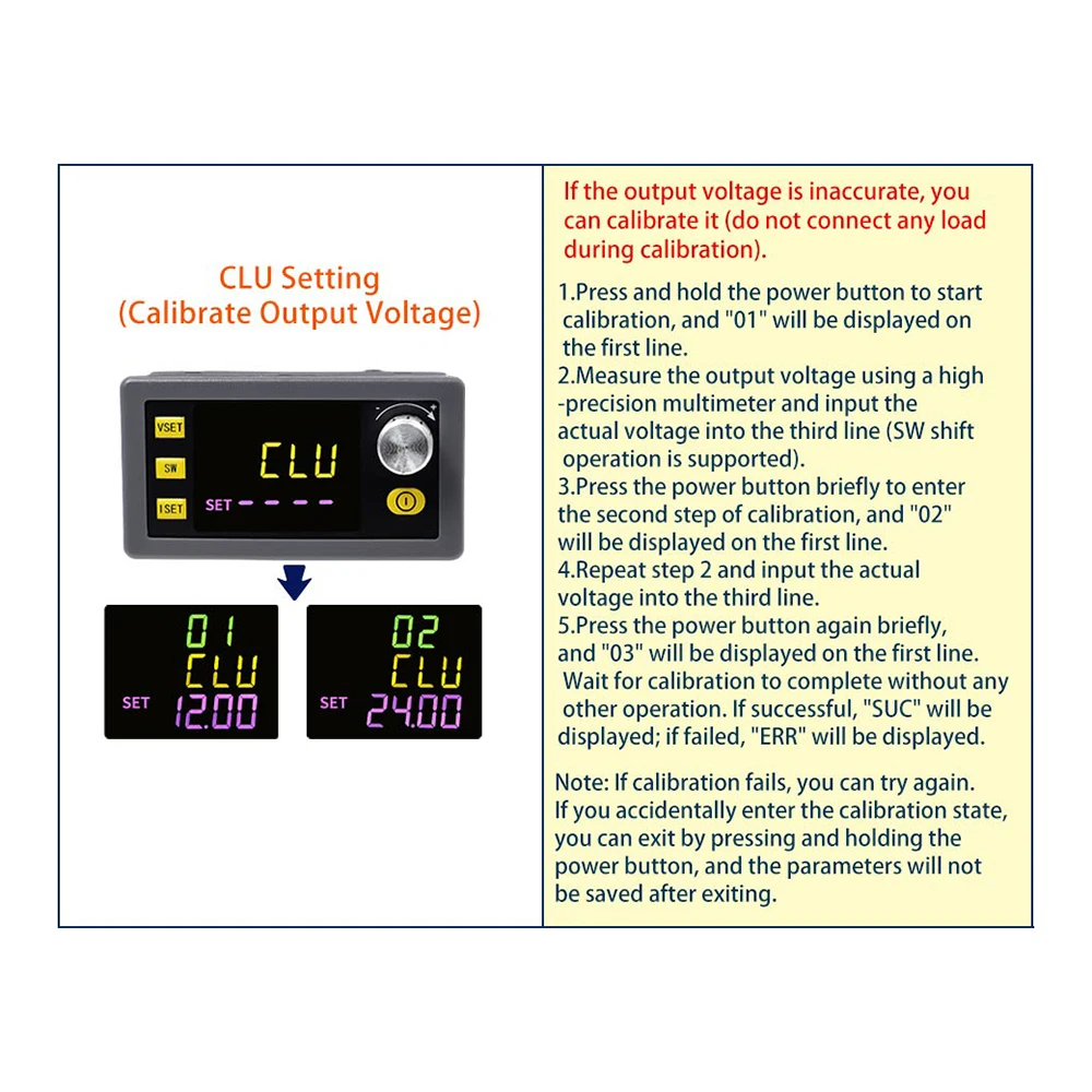 SK60/SK120/SK150 DC Buck Boost Converter CNC Adjustable Regulated Laboratory Power Supply Constant Voltage Current Module