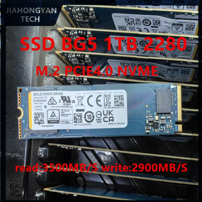 Original For Toshiba Kioxia SSD BG5 1T M.2 2230 2280 2242 NVMe PCIE4.0 BG4 128G High Speed Desktop Laptop Solid State Drive