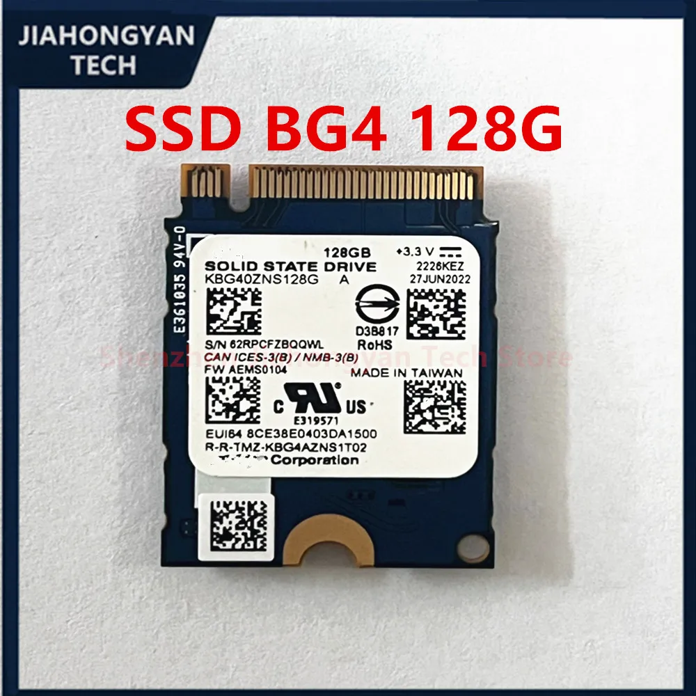 Original For Toshiba Kioxia SSD BG5 1T M.2 2230 2280 2242 NVMe PCIE4.0 BG4 128G High Speed Desktop Laptop Solid State Drive