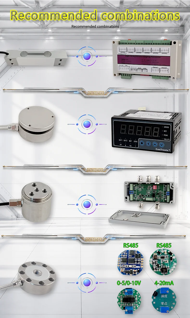 Mavin Micro Single Point Weighing Sensor 70mm Load Cell 0.3-10kg Aluminum Transducer for Kitchen & Jewelry Scales