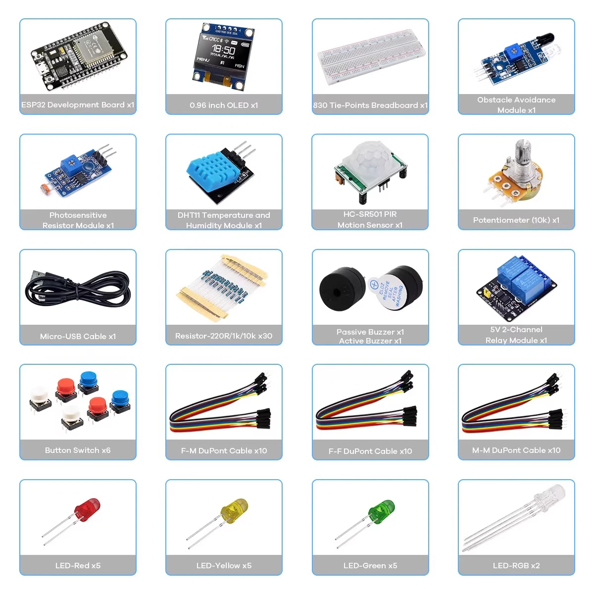 Maker SuiteSP32 Module Kit Starter Kit for ESP32 ESP-32S WiFi Module