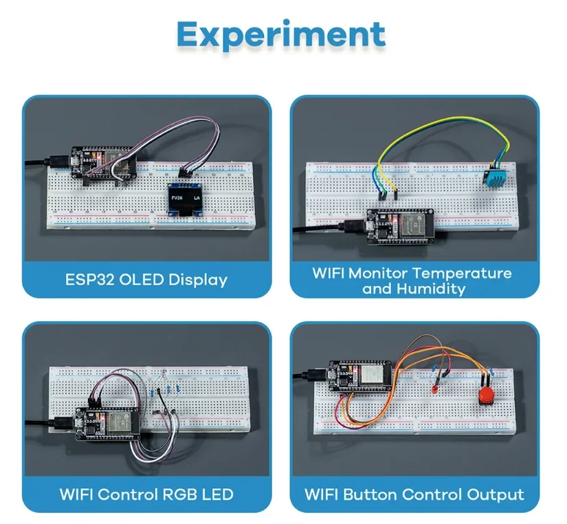Maker SuiteSP32 Module Kit Starter Kit for ESP32 ESP-32S WiFi Module