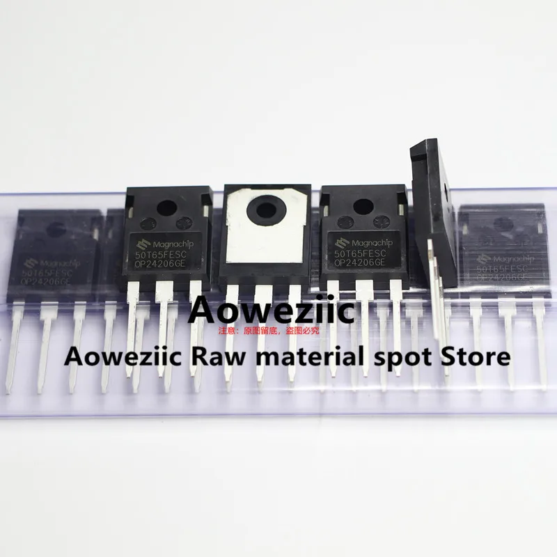 Aoweziic 2023+ 100% New Imported Original MBQ50T65FESC 50T65FESC MBQ50T65 TO-247 Inverter Of IGBT Pipe Welder