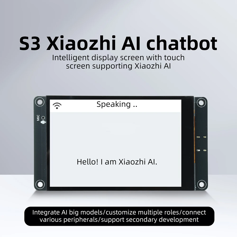 ESP32-S3 WiFi Bluetooth Development Board 4.0-inch Type C For EepSeek Xiaozhi AI Chat Robot 320*480 Intelligent Display Screen