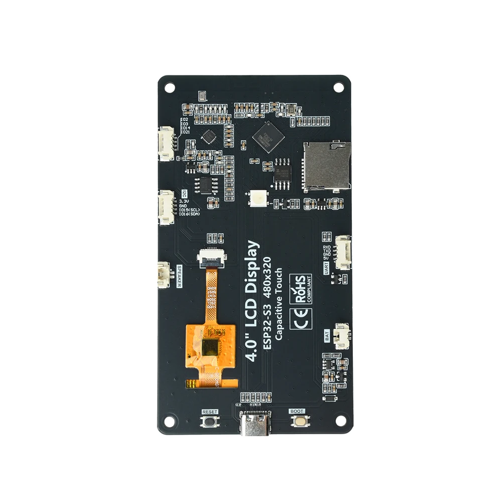 ESP32-S3 WiFi Bluetooth Development Board 4.0-inch Type C For EepSeek Xiaozhi AI Chat Robot 320*480 Intelligent Display Screen