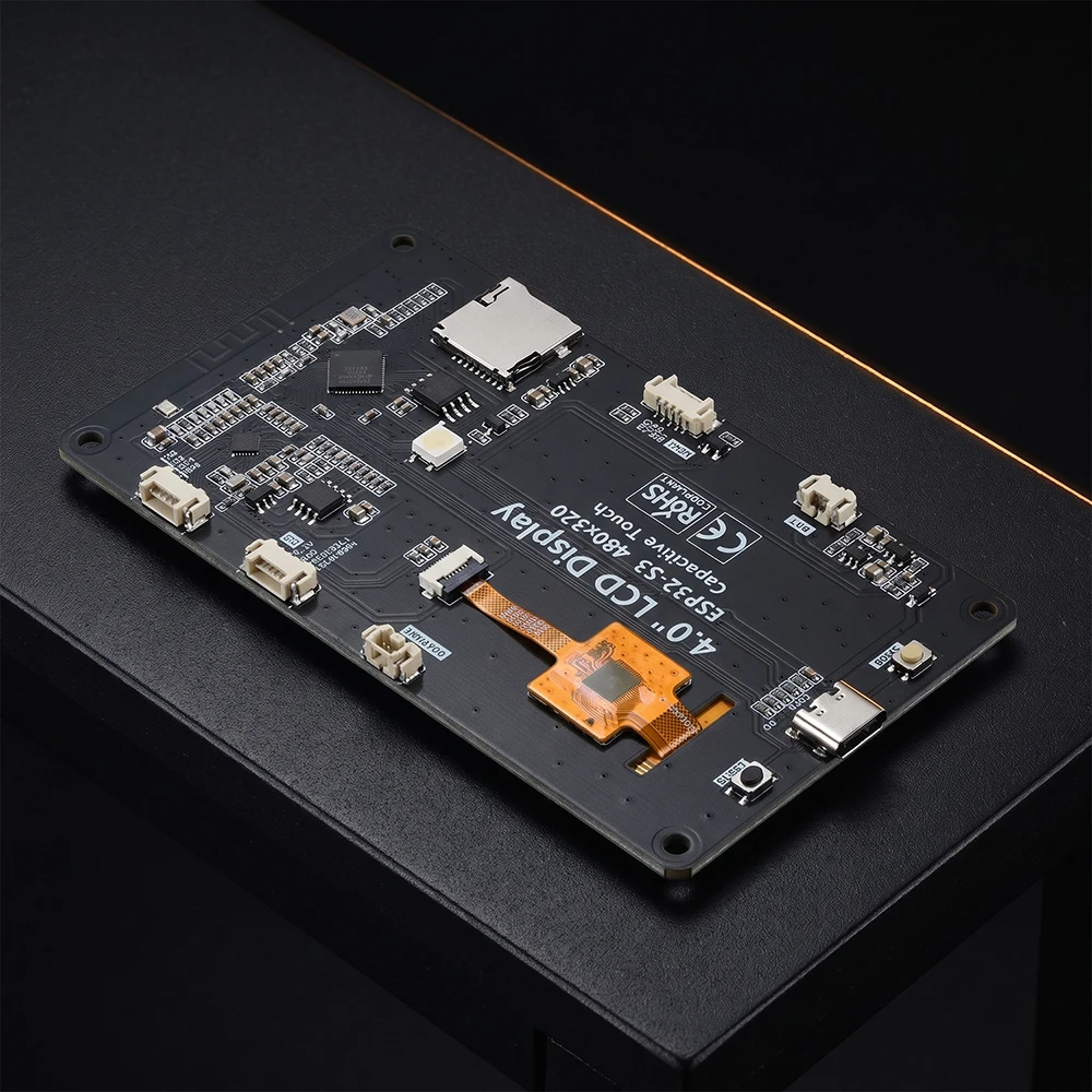 ESP32-S3 WiFi Bluetooth Development Board 4.0-inch Type C For EepSeek Xiaozhi AI Chat Robot 320*480 Intelligent Display Screen
