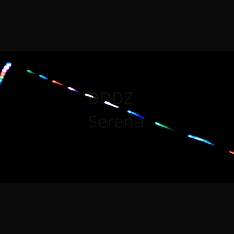 DDDZ 15M/20M String Lights for Kite Line Decoration Big LED Delta Inflatable Kite with Speed and Color Adjust with Meteor Flash