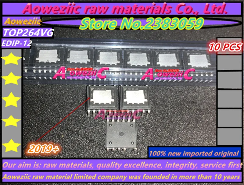 Aoweziic 2022+ 100%new Imported Original TOP264VG TOP265VG TOP266VG TOP267VG TOP268VG TOP270VG TOP271VG EDIP-12 TOP261YN TO-220