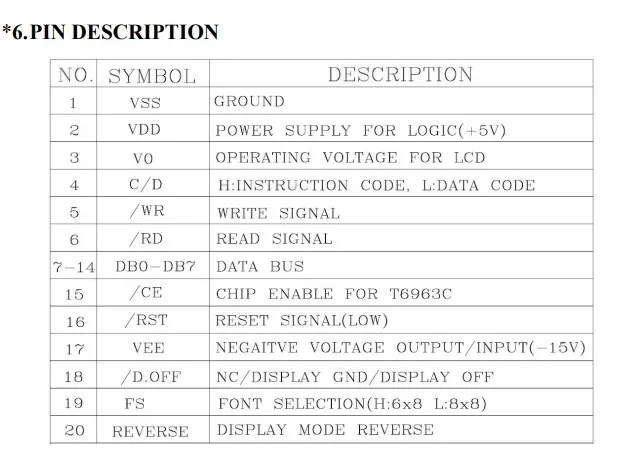 SP14N002 LCD Display Module LC7981 CCFL LED Backlight