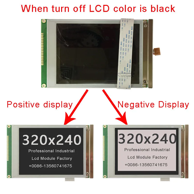 SP14N002 LCD Display Module LC7981 CCFL LED Backlight