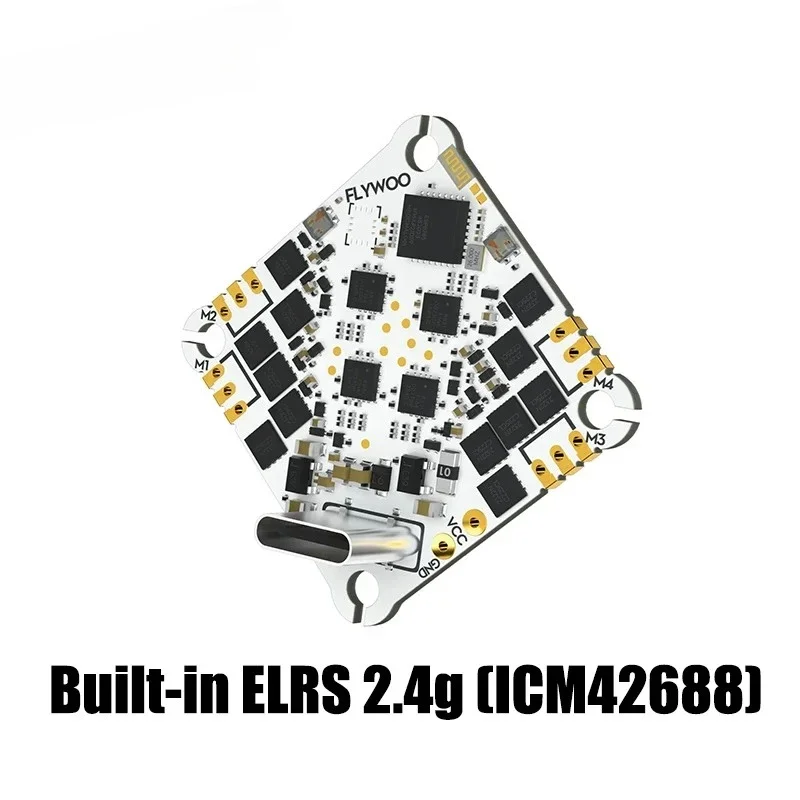 BaMas1pcs Flywoo GOKU F405 HD 1-2S 12A ELRS AIO V2 Plug&Play O4 / O4 PRO