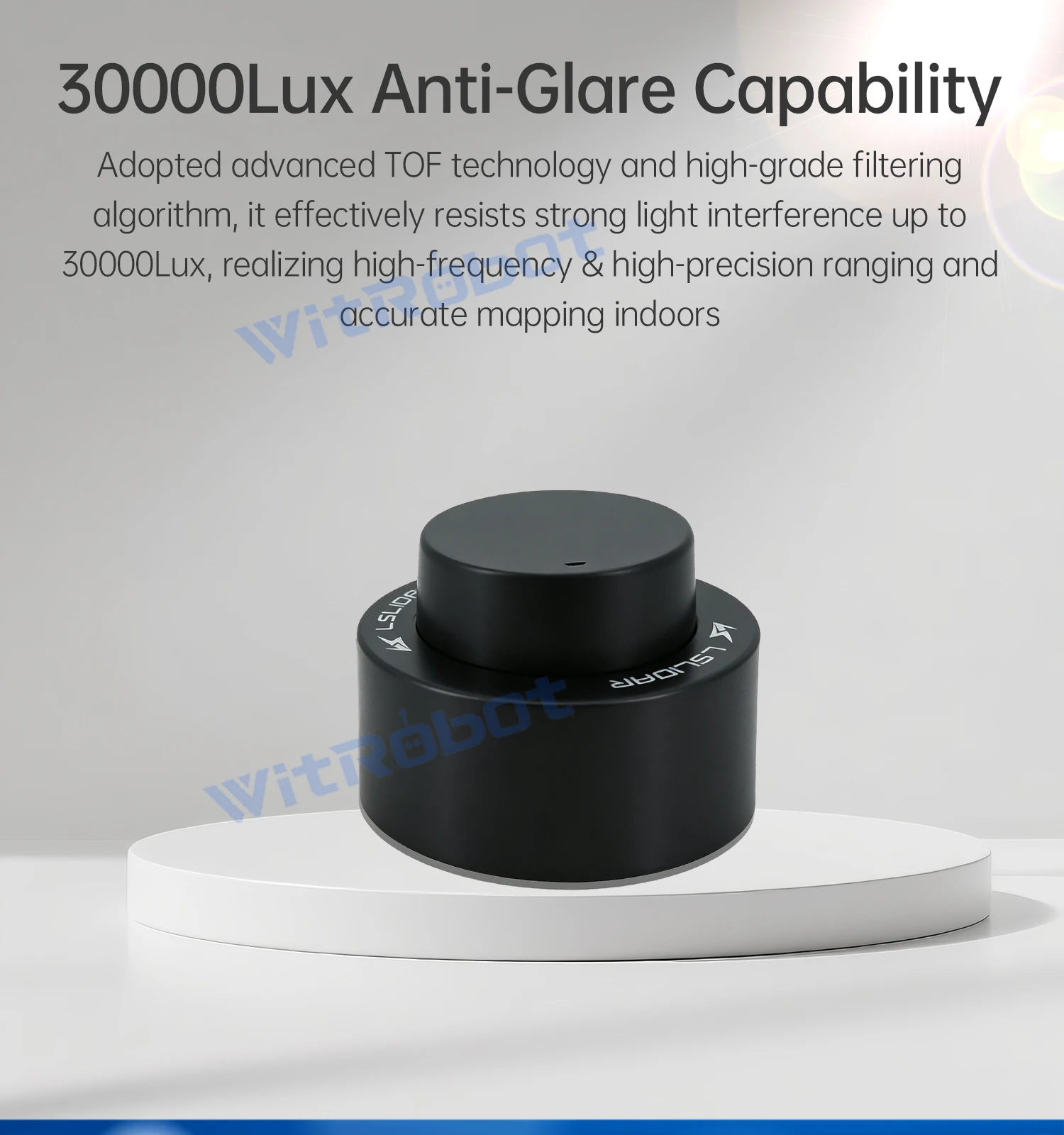 Lslidar N10 360° TOF Lidar Sensor 25m Waterproof Anti-glare Laser Radar Support ROS1 ROS2 Indoor Outdoor