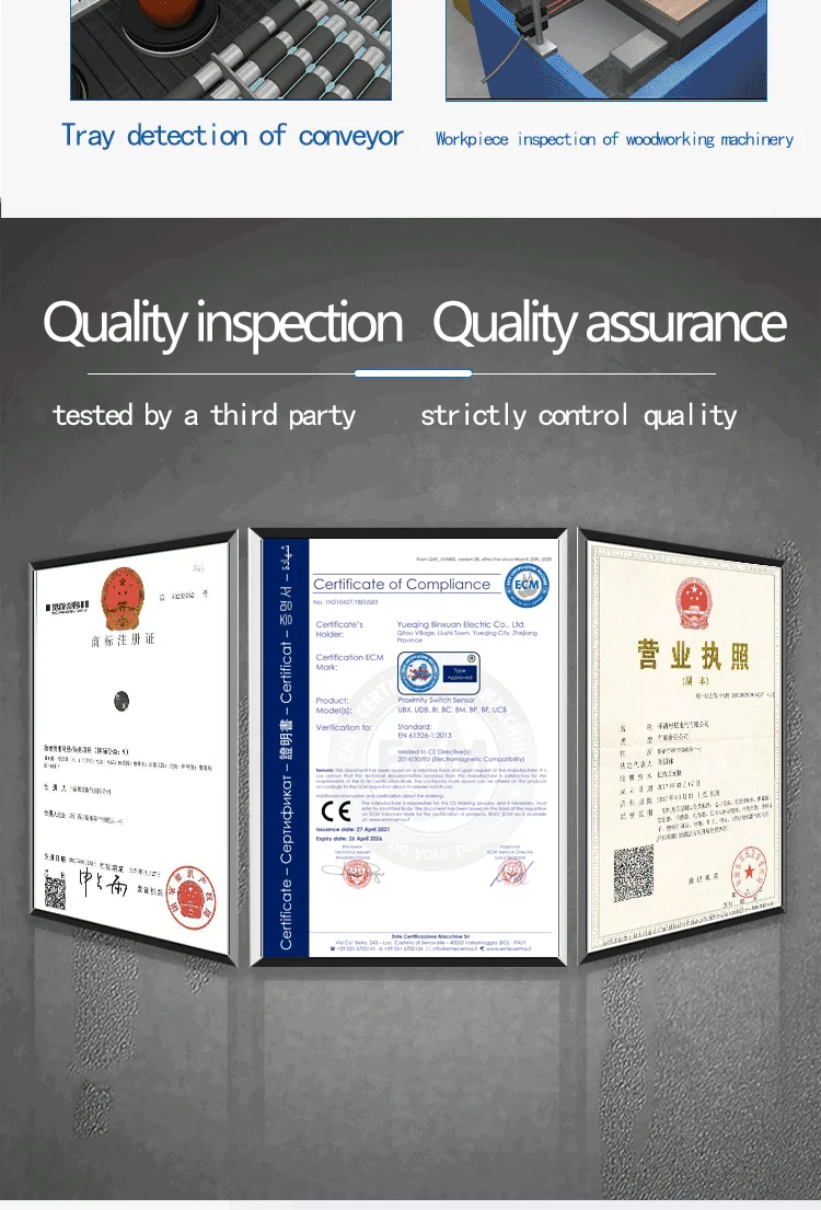 BXUAN Photoelectric Sensor E3K 20m Detection Distance Switch Sensor NPN PNP 24V 110V 220V Proximity Sensor
