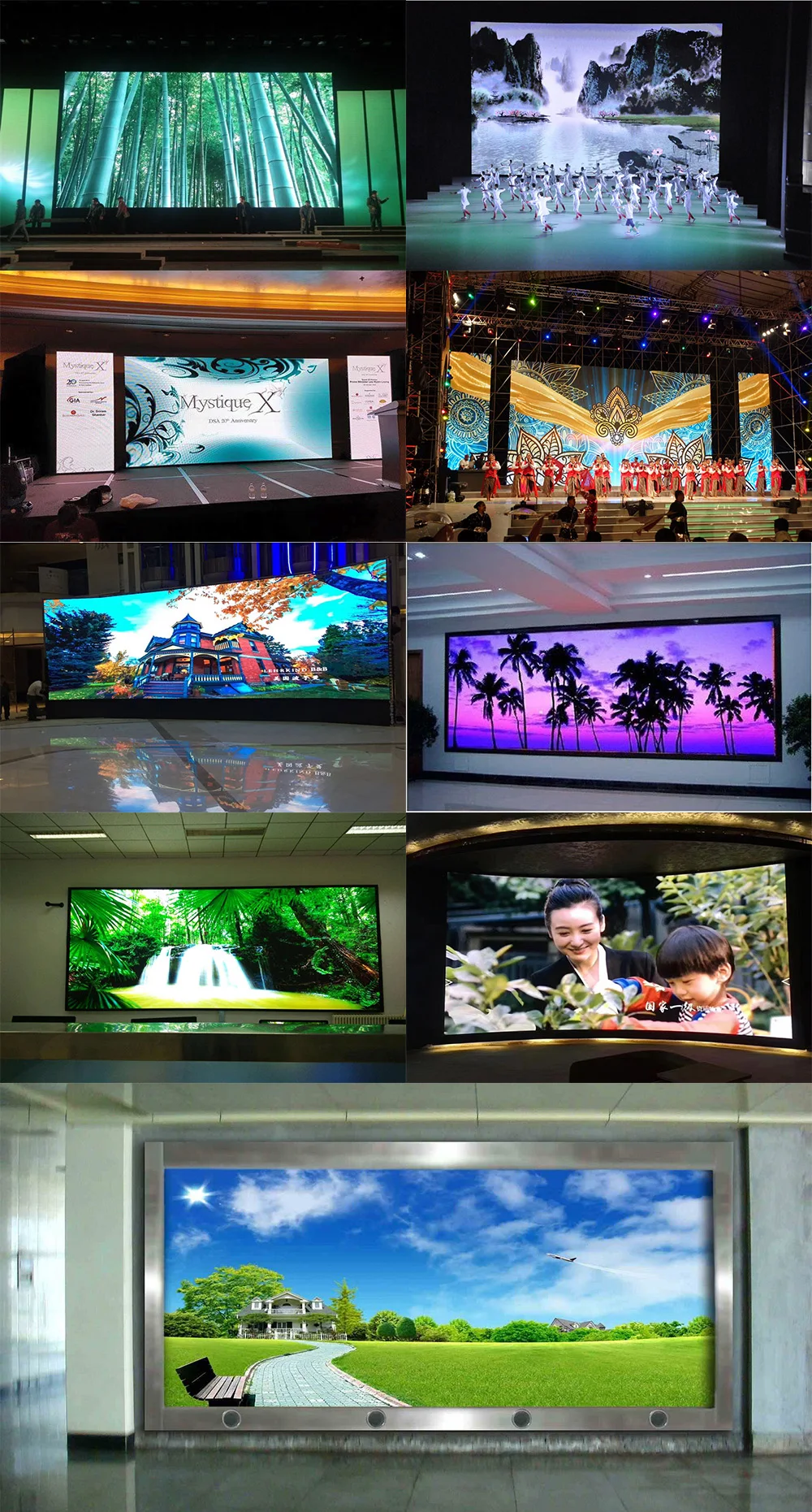 256X128mm Size LED Full-Color Display Screen Module P4 Indoor HD Rental Electronic Advertising Screen Unit Board Free Shipping