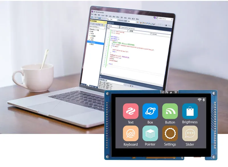 ESP32 S3 Dual Core LVGL 7inch 5inch 4.3inch 4inch HMI 16M Flash Ardu-ino WIFI&Bles Smart Display Screen RGB LCD TFT Module