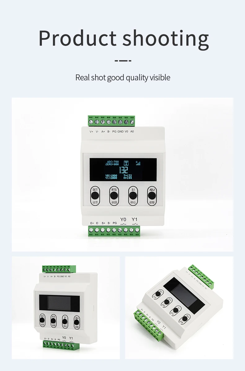 Load Cell Transmitter, Load Cell Amplifier Weighing Sensor Transmitter Output 0-5V 0-10V 4-20mA, Analog Output